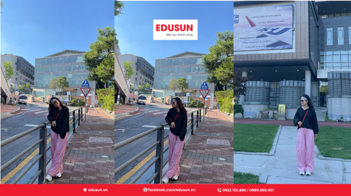 Học viên EduSun học tại đại học Hansung