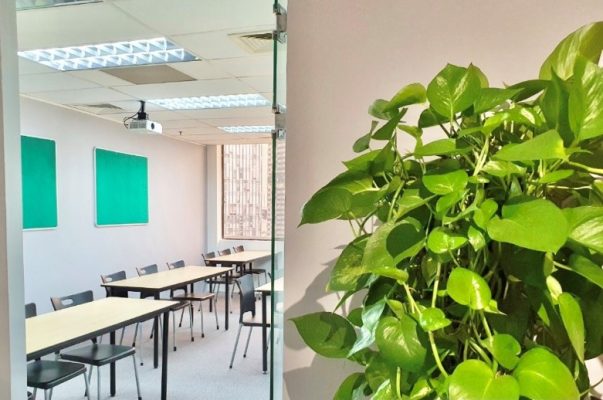Phòng học tại trường STEi