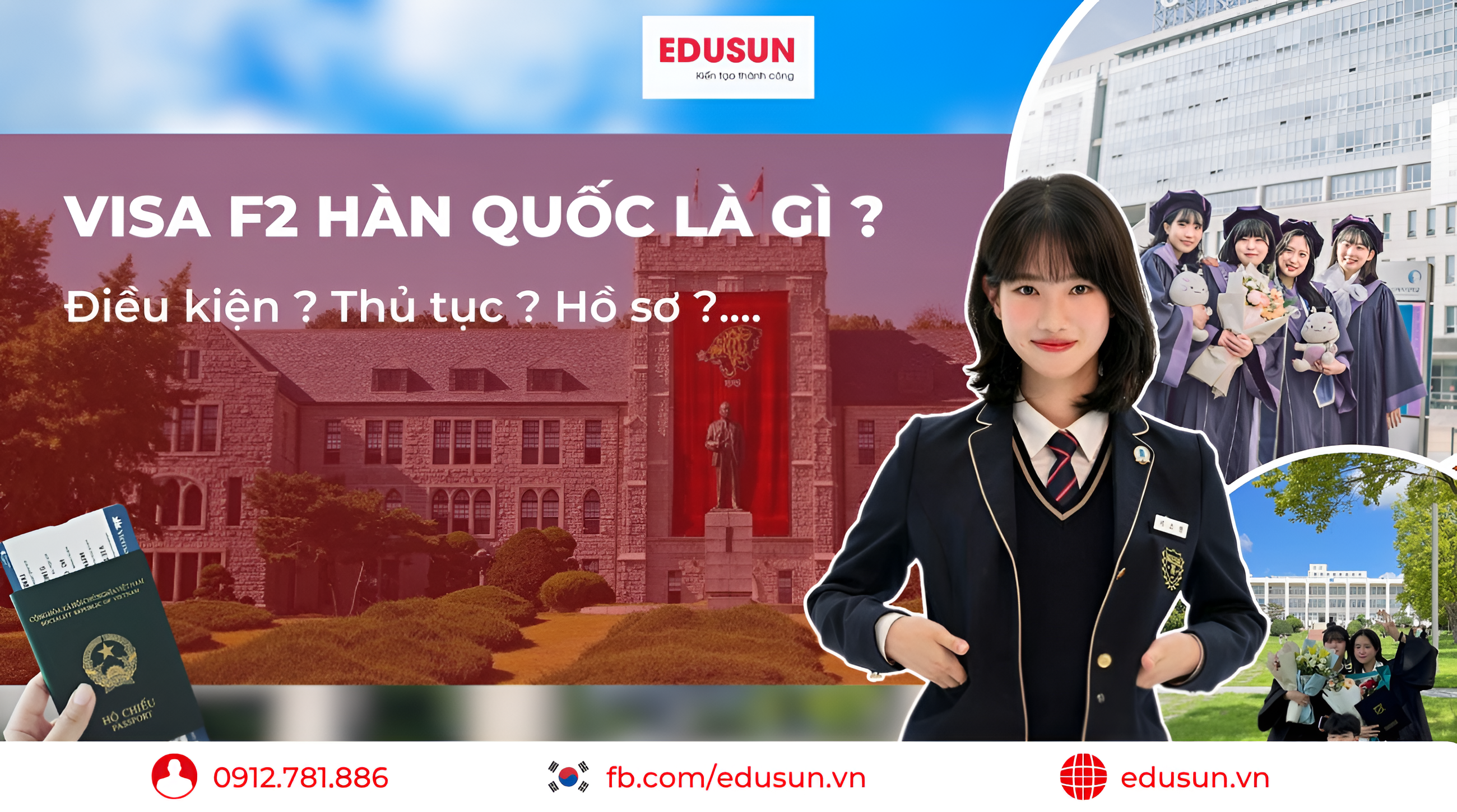 Visa F2 Hàn Quốc là gì? Điều kiện, thủ tục và hồ sơ xin visa F2