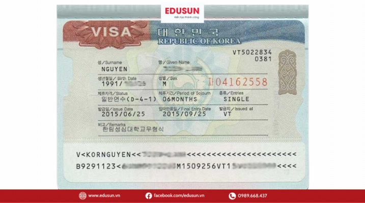 Du học Hàn Quốc visa D4-1 là gì?