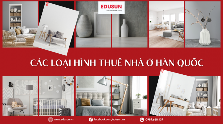 Các loại hình thuê nhà ở Hàn Quốc phổ biến nhất