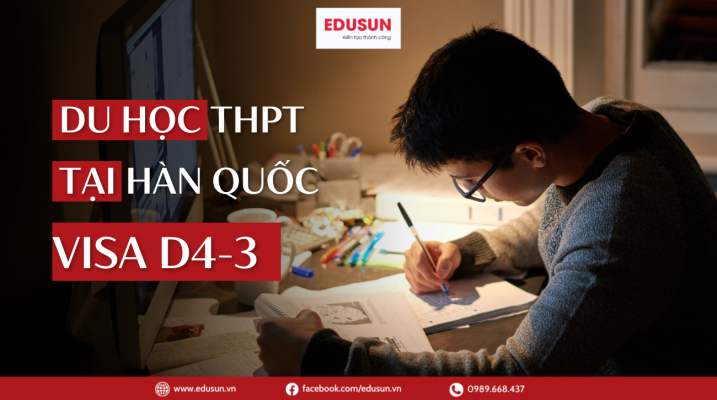 Du học Hàn Quốc visa D4-3