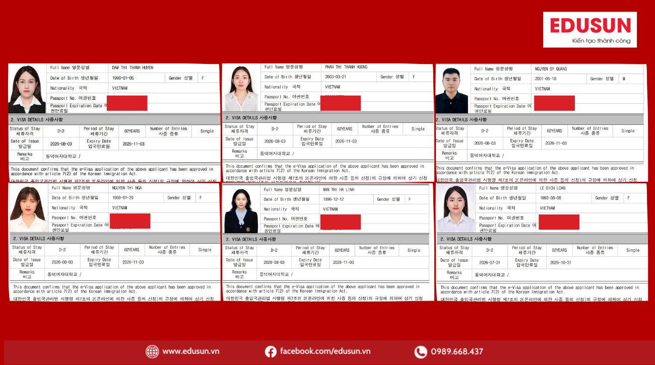 du học Thạc sĩ Hàn Quốc E-visa 1