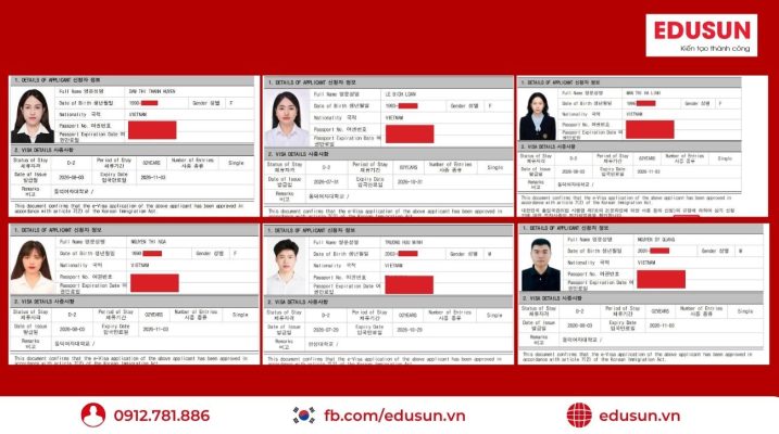 Visa của học viên du học diện Thạc sĩ E-visa
