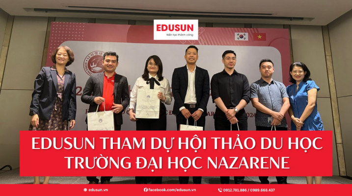 EduSun tham dự Hội thảo Du học - Trường Đại học Nazarene