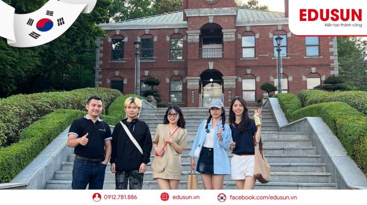 Học viên EduSun đang theo học tại đại học Top 1% Hàn Quốc