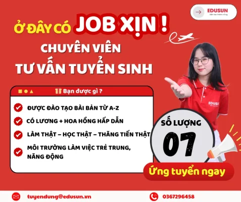 Chuyên viên tư vấn tuyển sinh