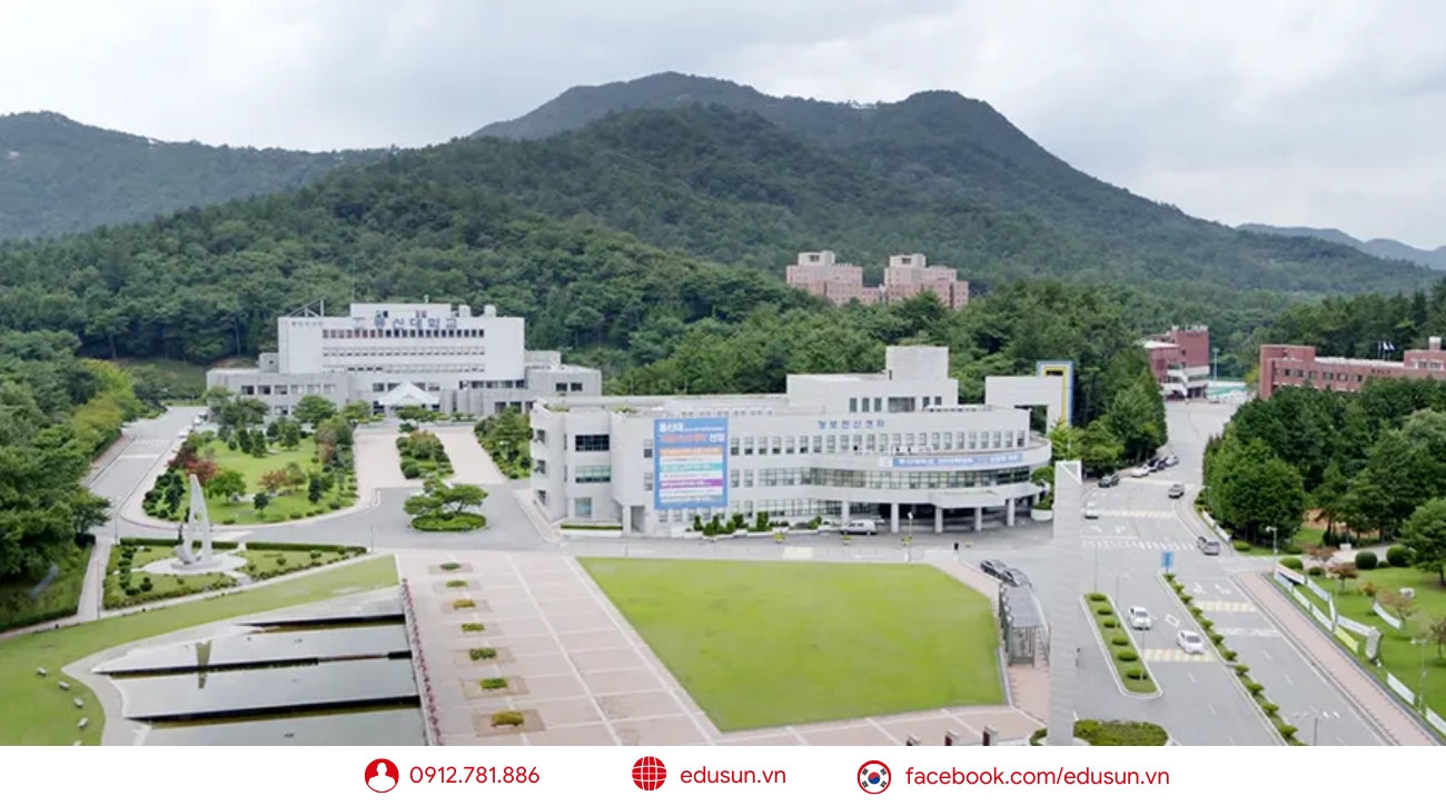 Khuôn viên của trường Cao đẳng Naju