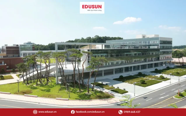 Khuôn viên Đại học Cheongju Hàn Quốc