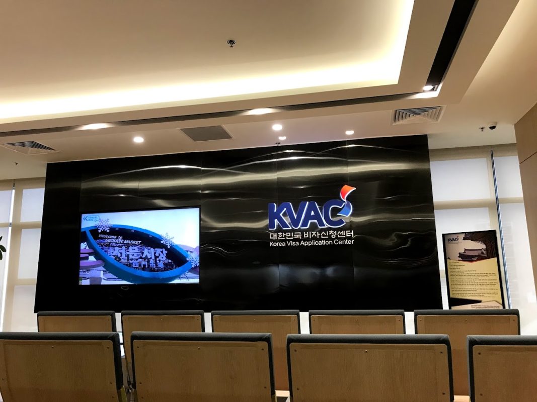 Trung tâm đăng ký thị thực Hàn Quốc KVAC nộp hồ sơ du học