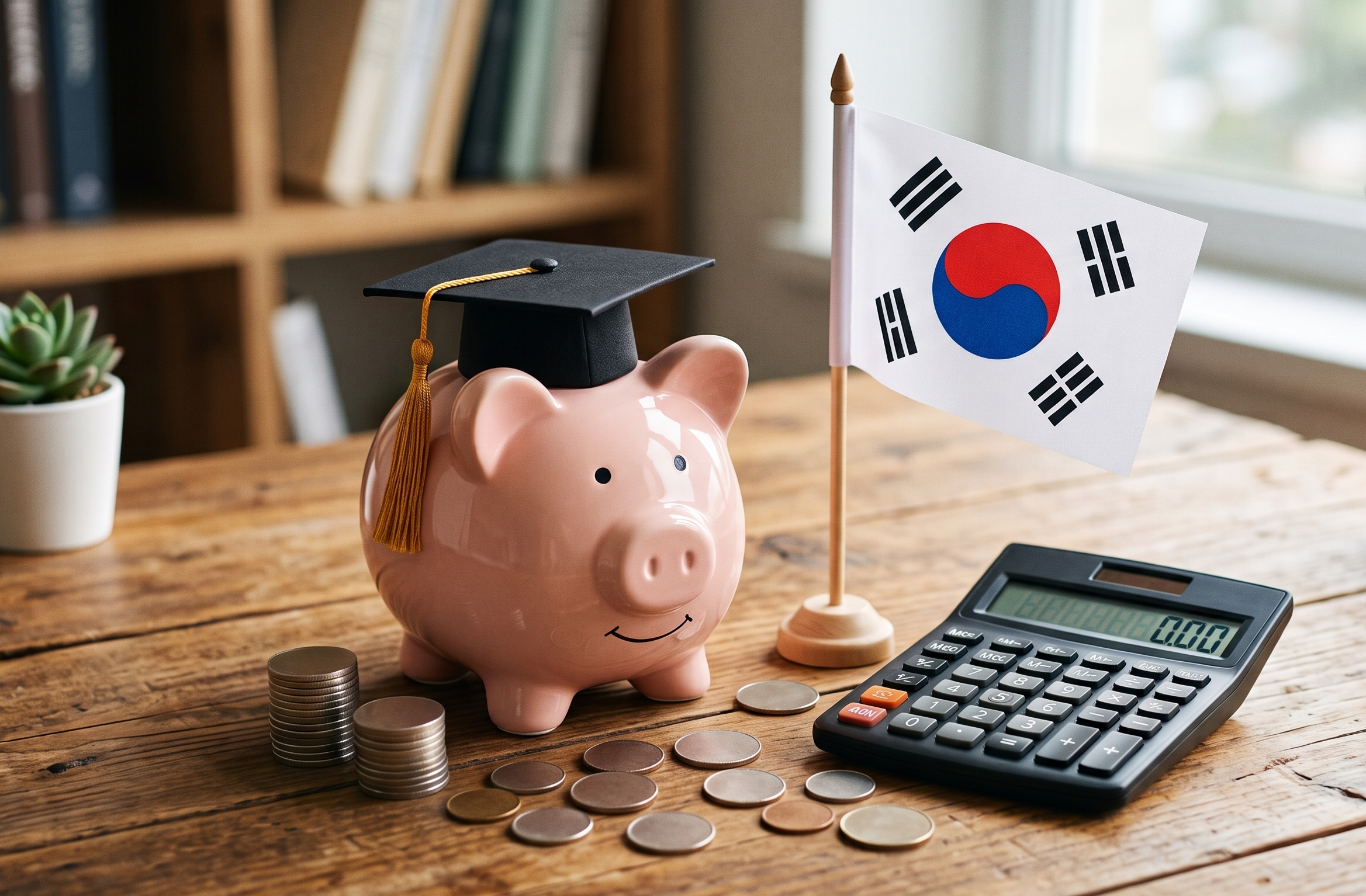 Lưu ý chuẩn bị tài chính và làm sổ đóng băng du học Hàn Quốc