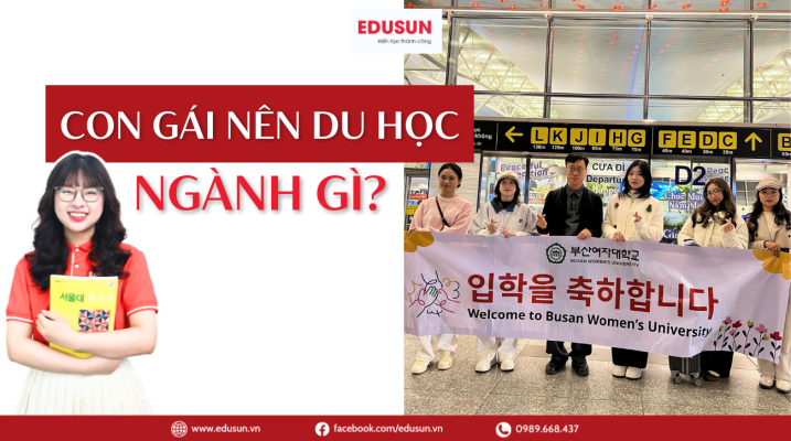 Hình ảnh gợi ý con gái nên du học ngành gì ở Hàn Quốc
