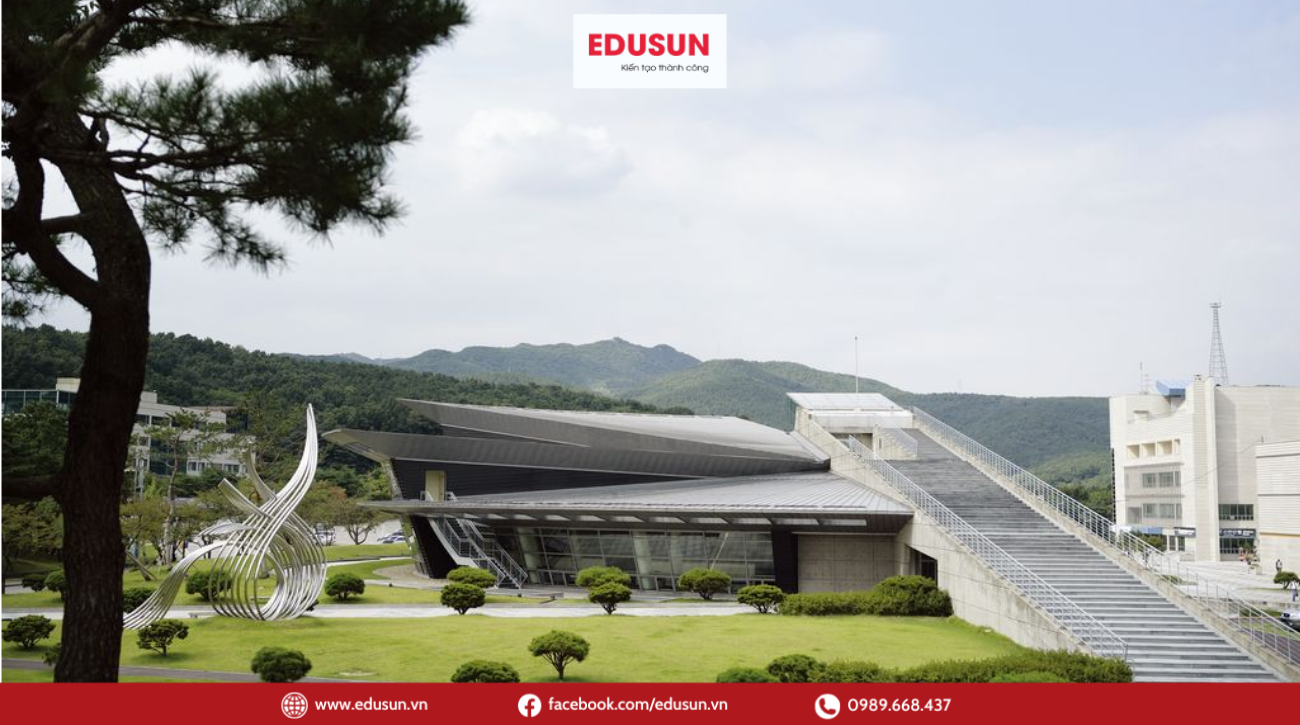 Khuôn viên trường Đại học Kyonggi Hàn Quốc