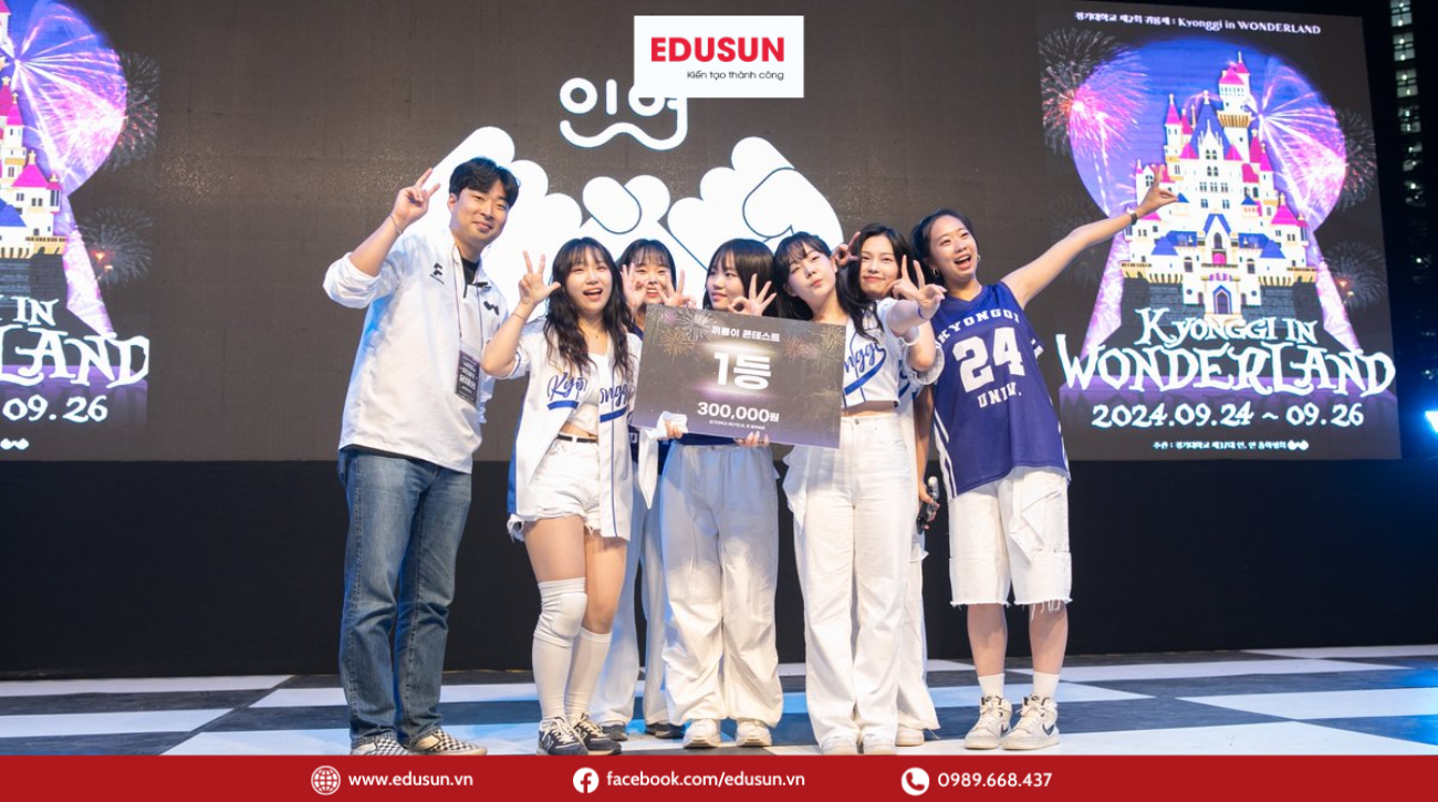Sự kiện lễ hội của sinh viên trường Đại học Kyonggi Hàn Quốc