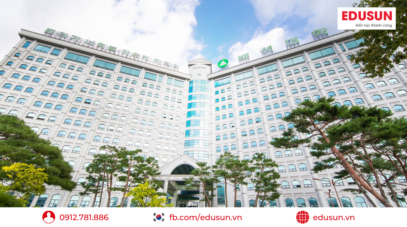 Khuôn viên trường Đại học Baekseok hệ E-visa Hàn Quốc