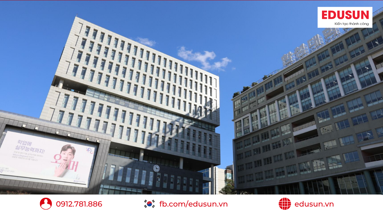 Khuôn viên trường Đại học Hansung hệ E-visa Hàn Quốc